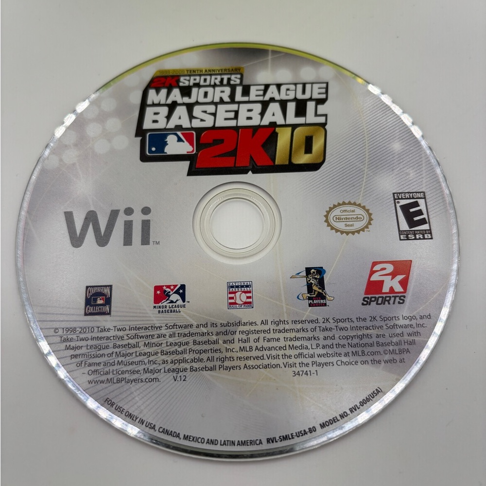 2K Sports Major League Baseball 2K10 Game - Gray